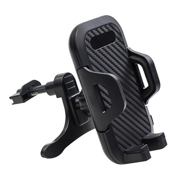 Suporte de telemóvel para carro com ventosa + fixação na grelha de ar grátis