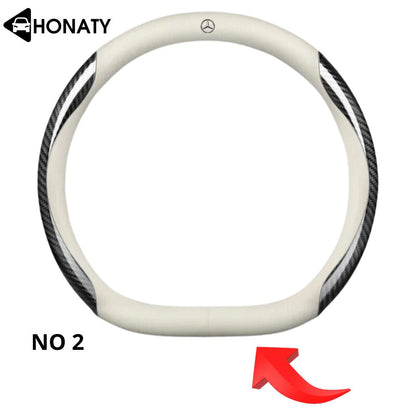Custom Leather Steering Wheel Cover