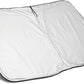 Foldable car sunshade with logo